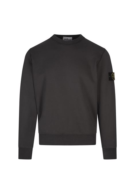 Felpa In Pile Di Cotone Organico Grigia STONE ISLAND | K1S156100044-S0051V0065